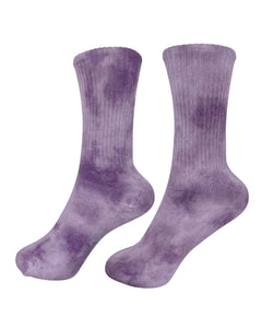 Pink Tie Dye Socks