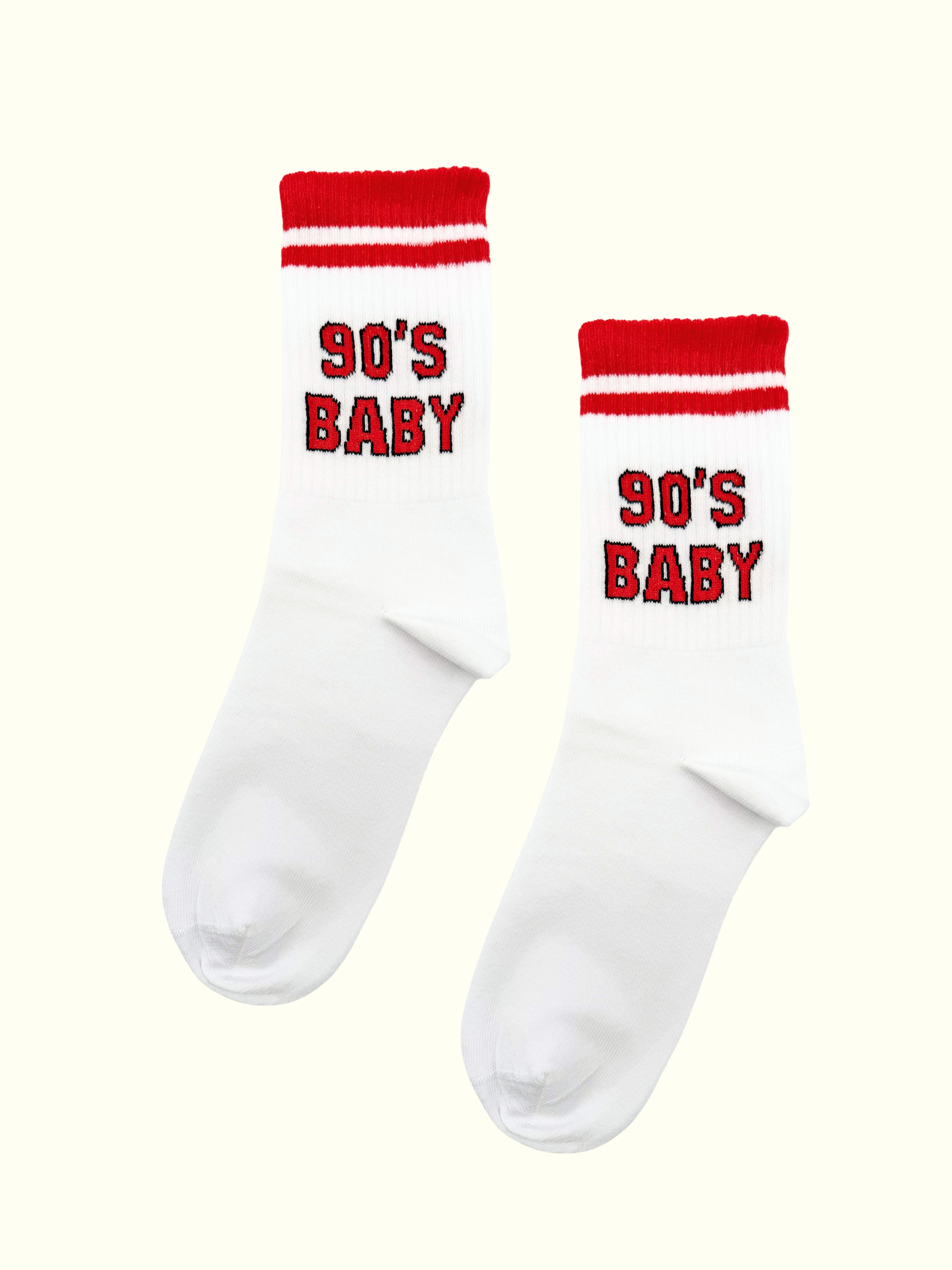 A pair of 90s baby socks