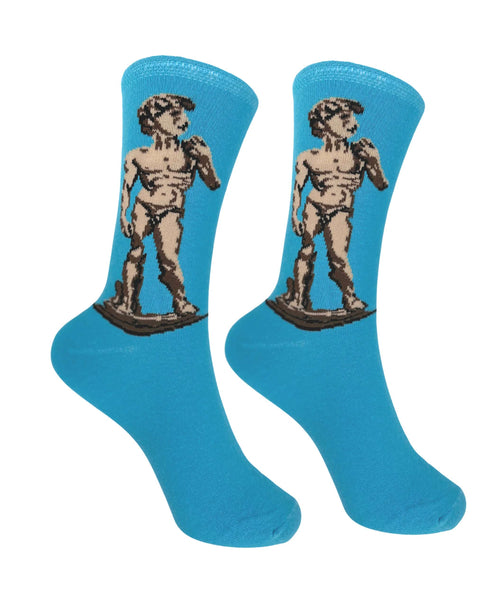 David of Michelangelo Socks