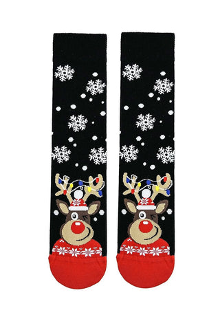 Deer Christmas Socks