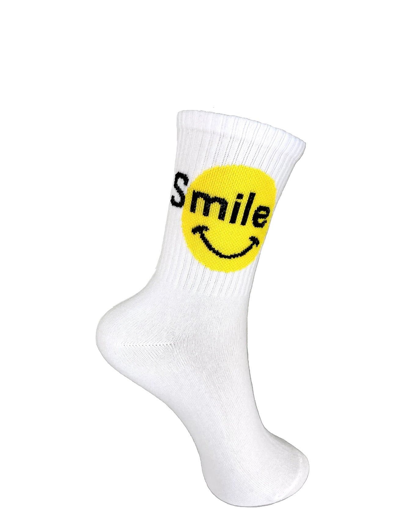 Yellow Smile Socks