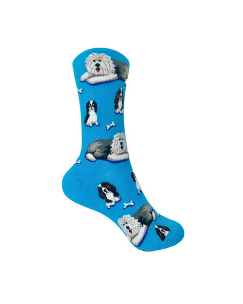 Blue Dog Socks