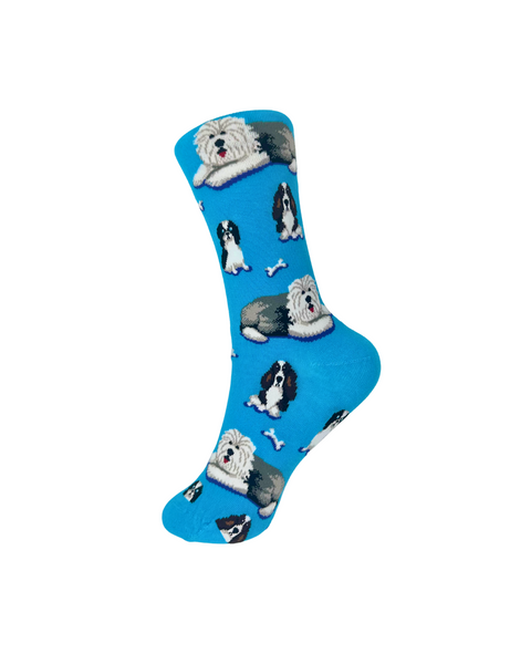 Blue Dog Socks