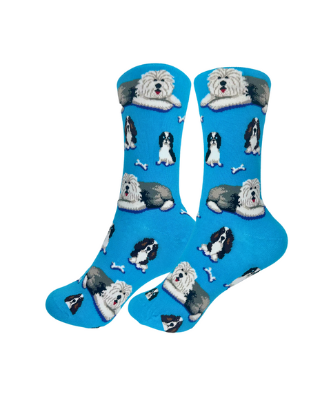 Blue Dog Socks