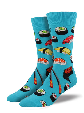Blue Sushi Socks
