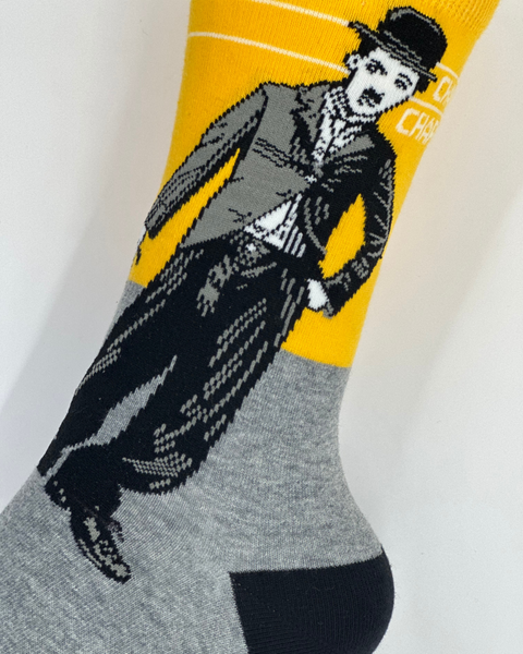 Charlie Chaplin Yellow Socks