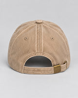 Chasing Dreams Not Drama – Beige Washed Cotton Cap
