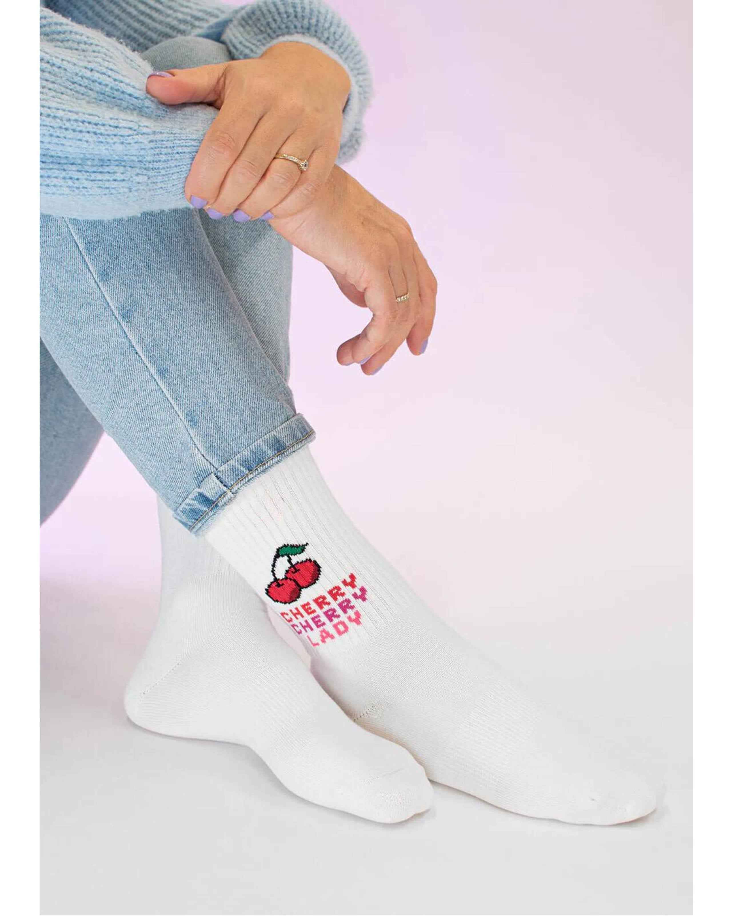 Cherry Cherry Lady Socks
