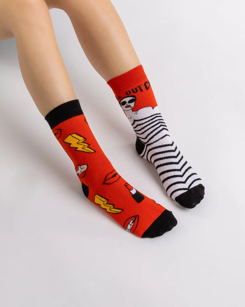 Chill Out Mismatch Socks