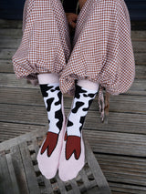 Cow Feet Socks