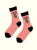 A pair of cat socks
