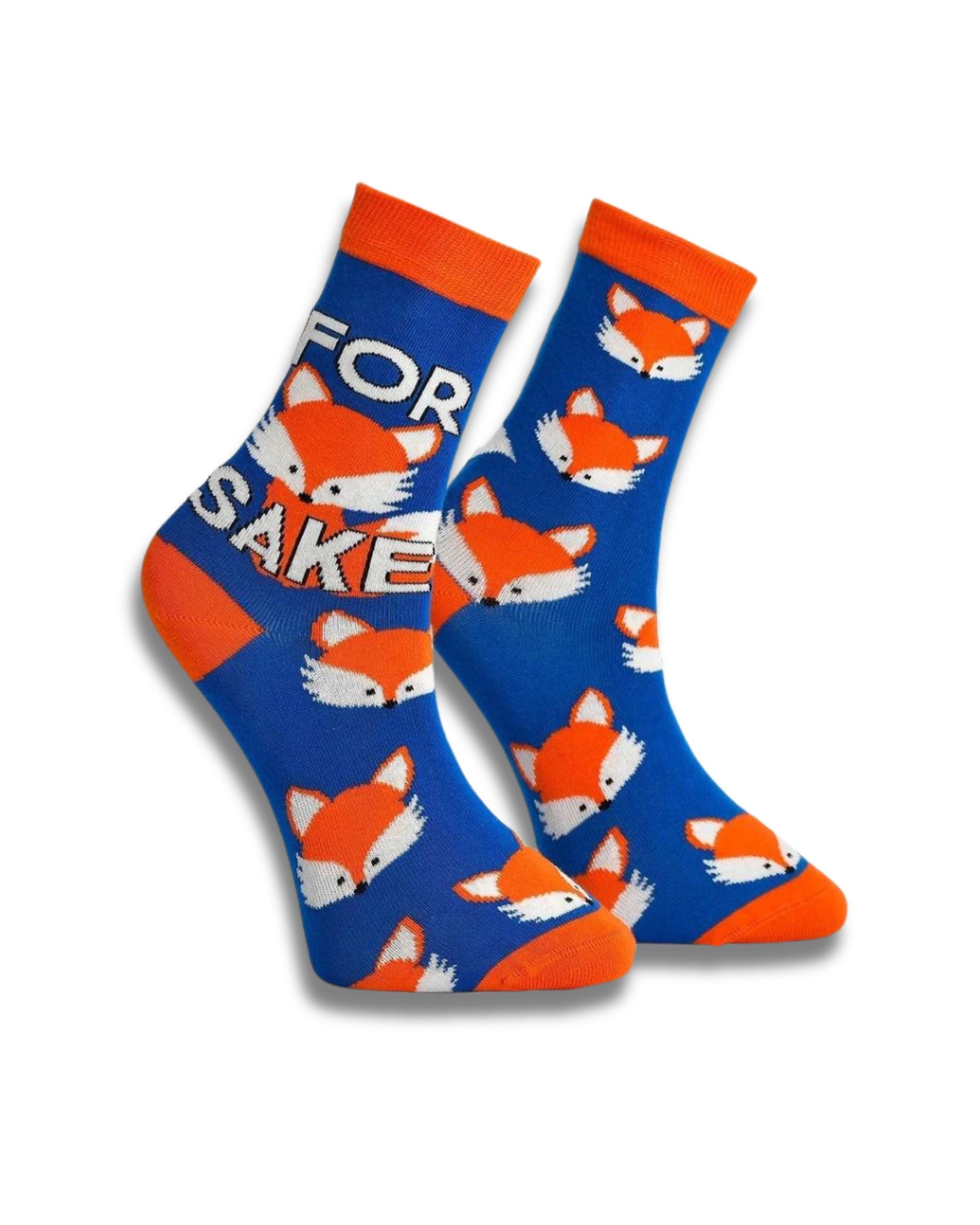 A pair of for fox sake socks