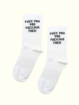 Fuck You You Fucking Fuck Novelty Socks