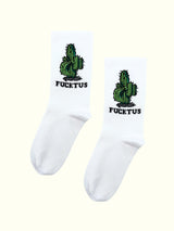 A pair of fucktus socks