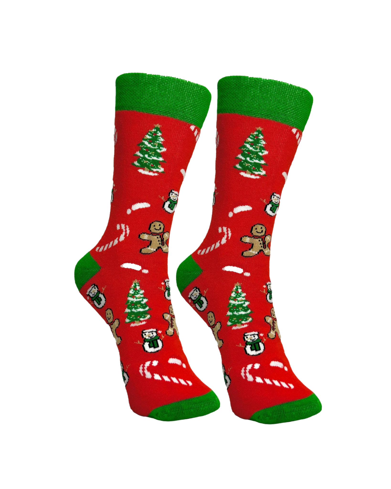 Ginger Bread Christmas Socks