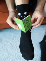 Black Holding Hands Socks