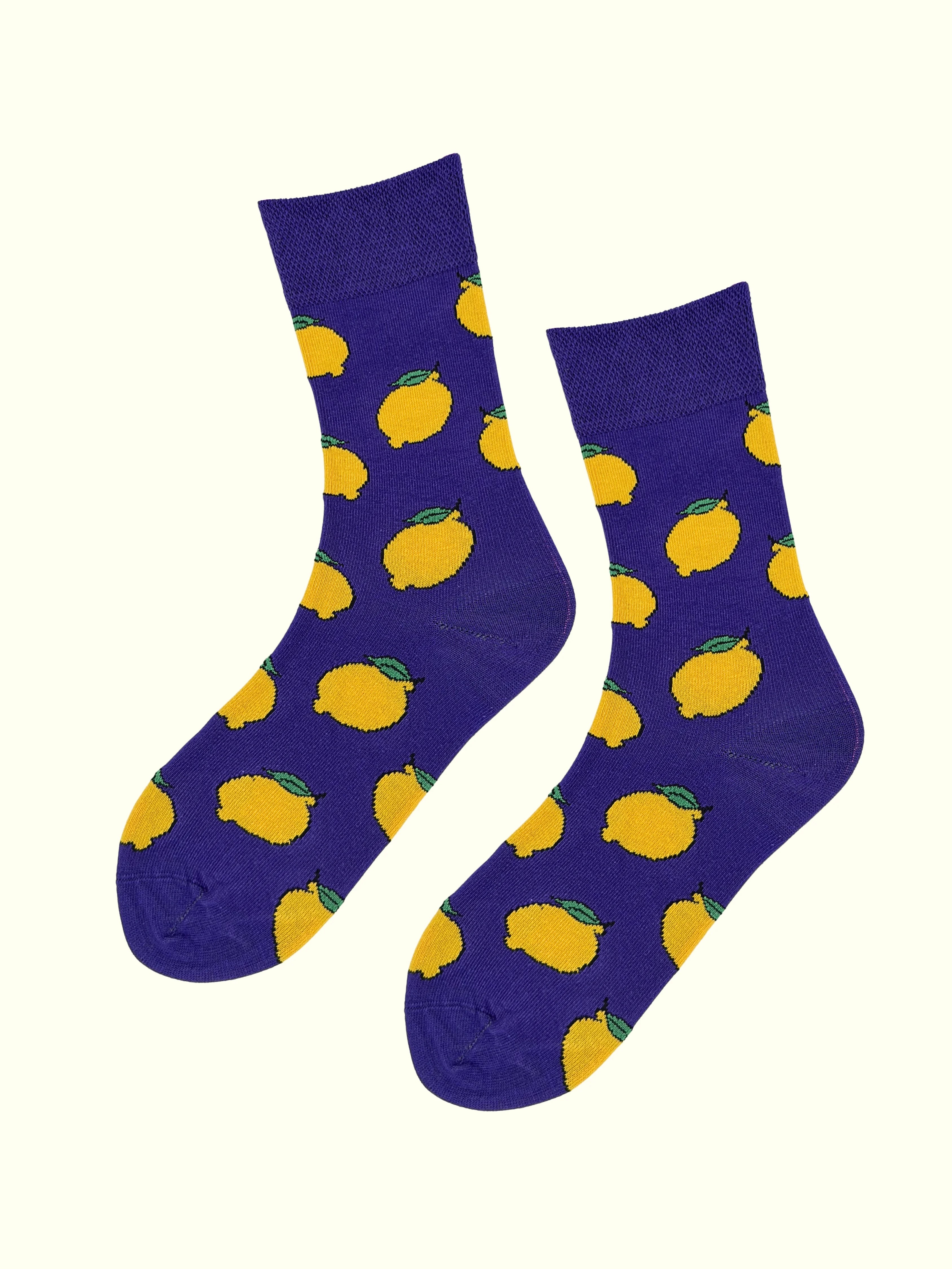A pair of lemon socks