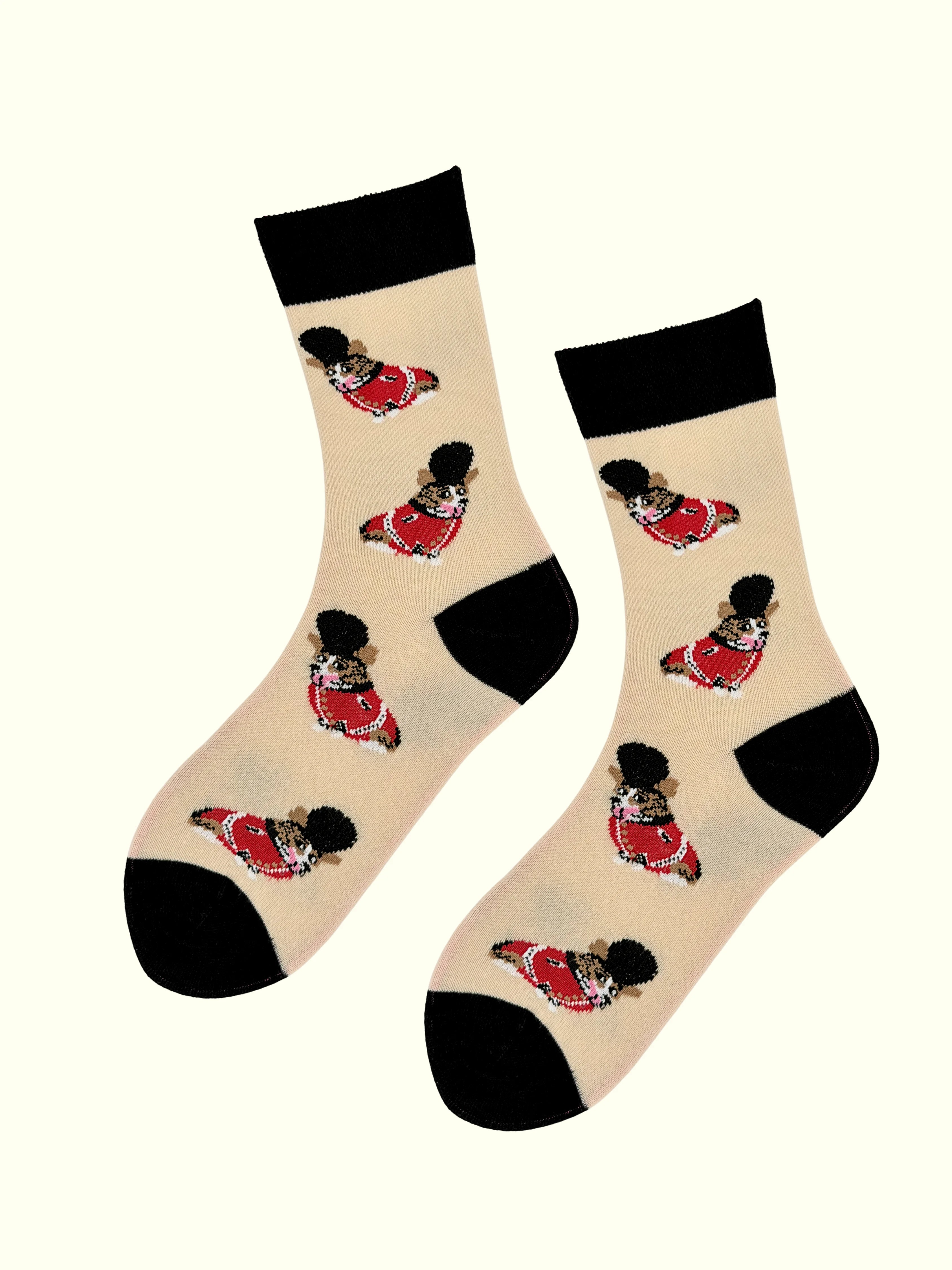 A pair of corgi socks