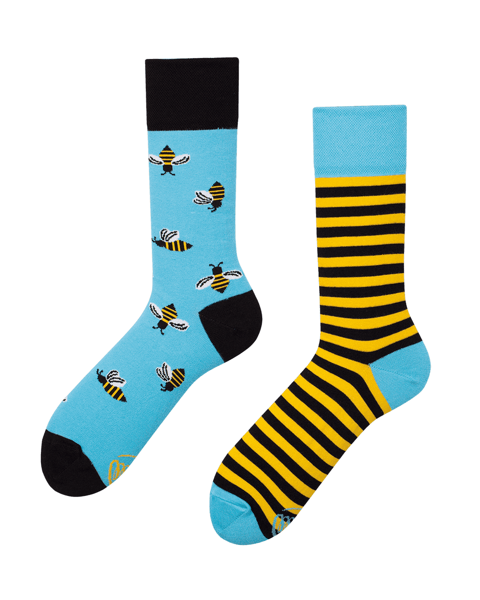Bee Mismatched Socks