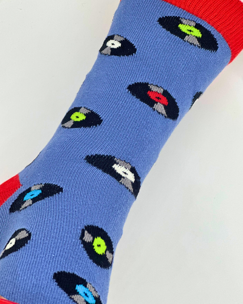 Music Record Socks