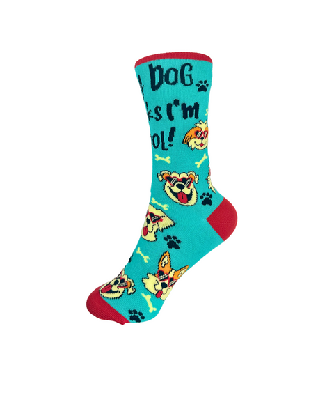 My Dog Thinks I Am Cool Socks