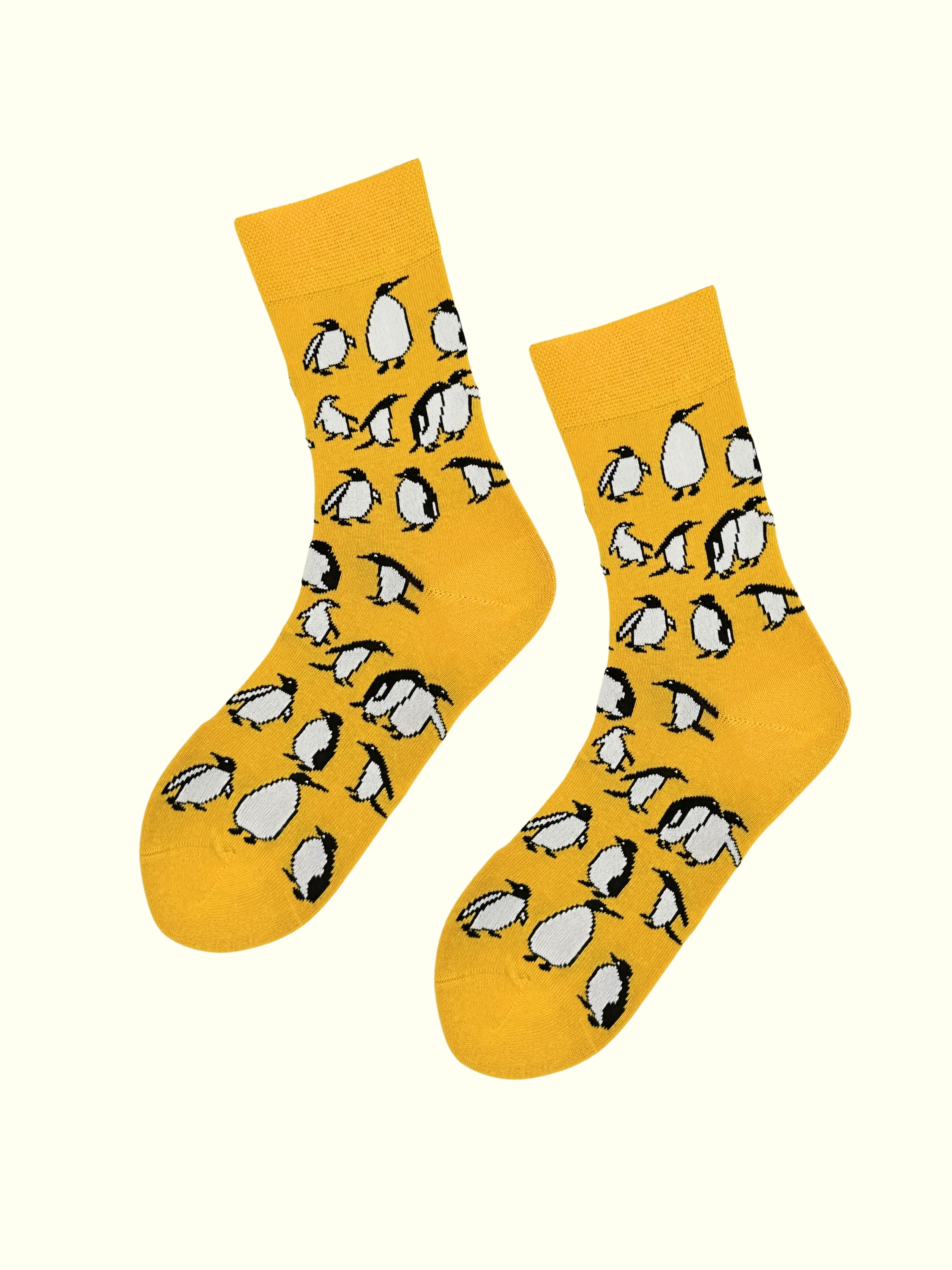 A pair of penguin socks