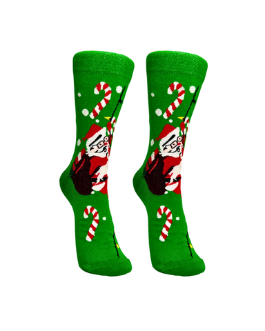 Santa Sugar Cane Socks