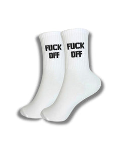 White on sale off socks