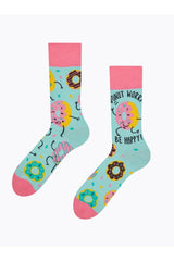 Donut Worry Be Happy Socks