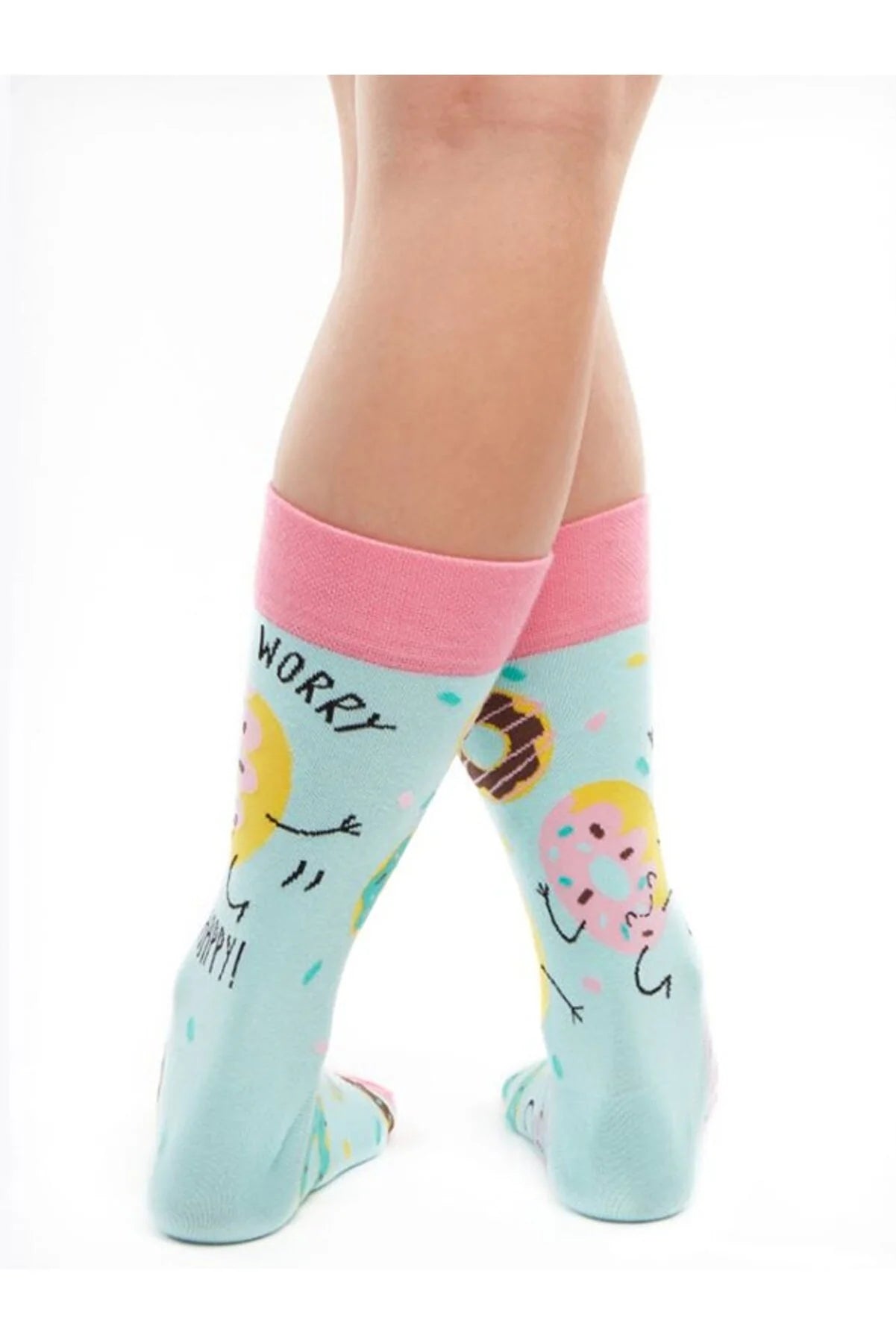 Donut Worry Be Happy Socks