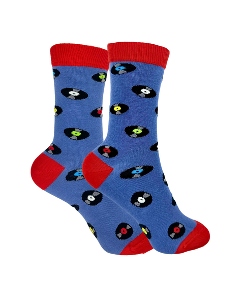 Music Record Socks