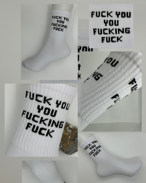 Funny Slogan Socks | FYYFF