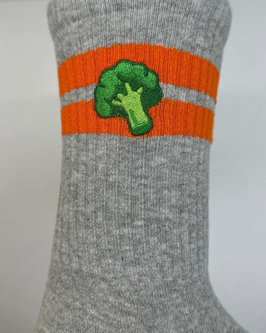 Broccoli Gray Sock