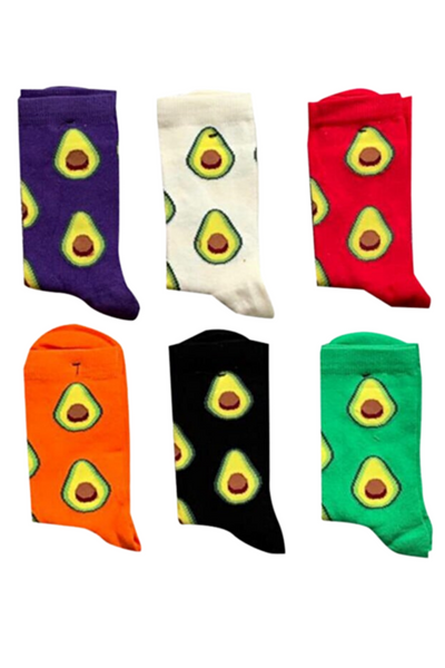 Red Avocado Socks