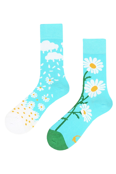 Daisy Mismatched Socks