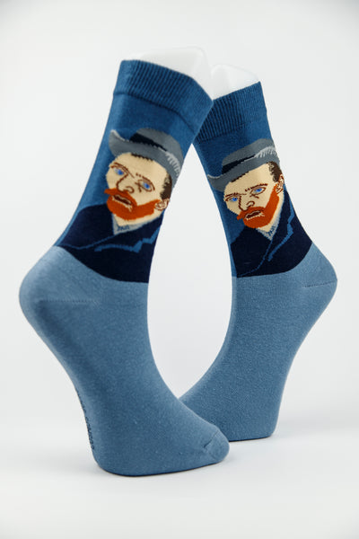 Van Gogh Old Portrait Socks