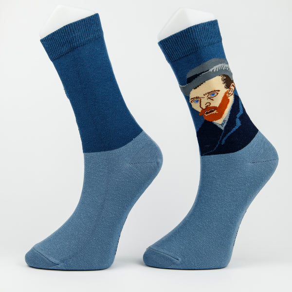 Van Gogh Old Portrait Socks