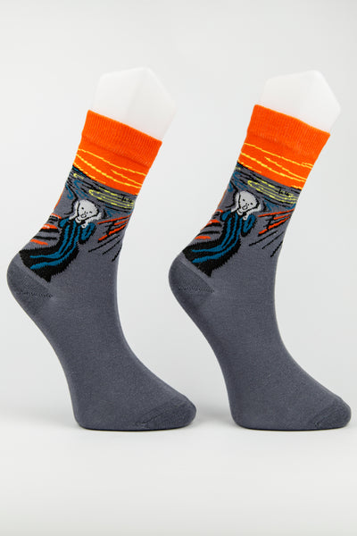 Edvard Munch The Scream Socks