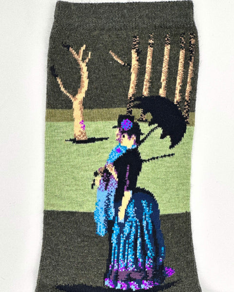 Sunday Afternoon on the Island of Grande Jatte Socks