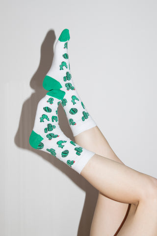 Cactus Everywhere Socks