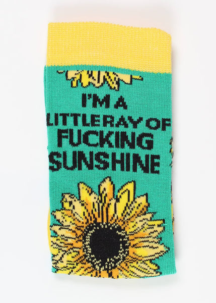 I'm A Little Ray Of Fucking Sunshine Socks