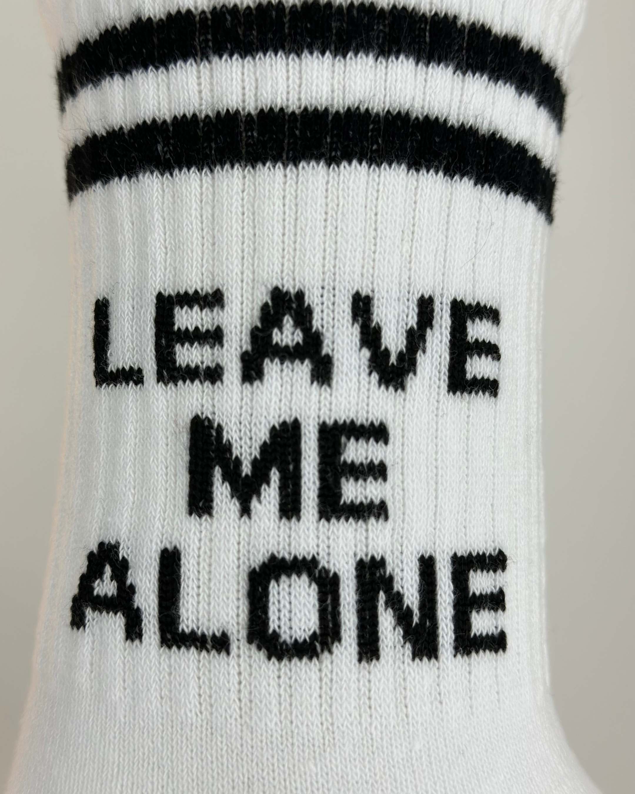 Leave Me Alone Socks
