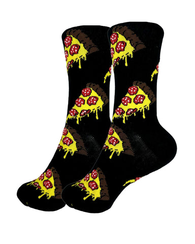 Melting Pizza Slice Socks