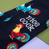 Close look of nice cock socks