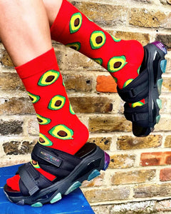 Red Avocado Socks