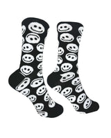 A pair of smiley socks